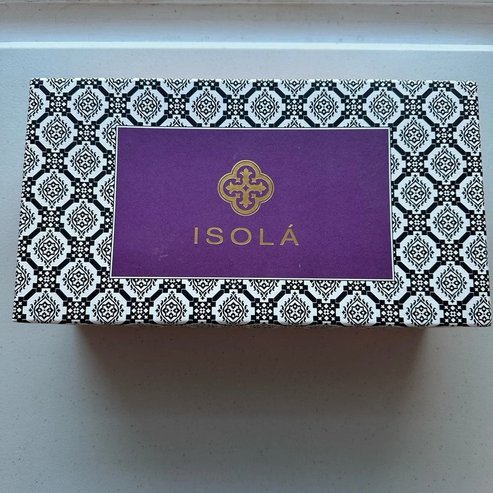 Stunning ISOLA heels Size 10 M Crimson - Picture 7 of 11